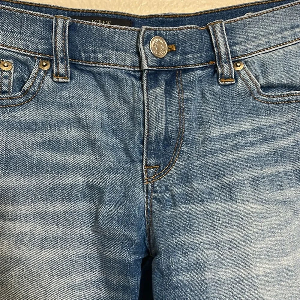J. Crew Indigo Denim Blue Jean Shorts
